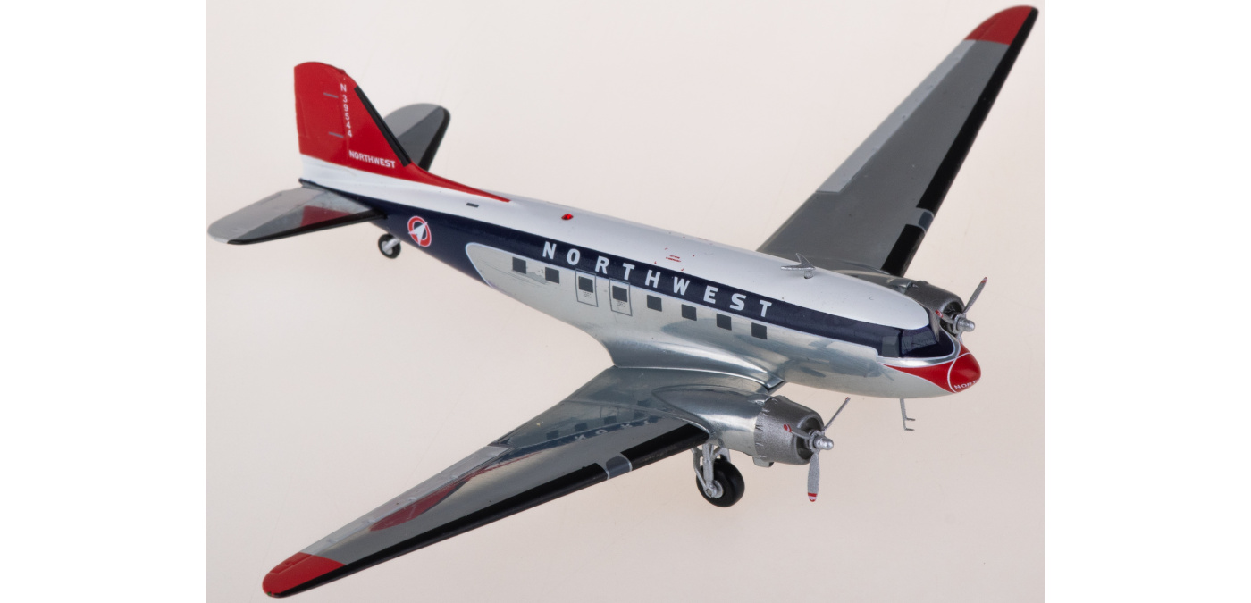 ノースウエスト航空 DC-3 N39544 1/200 【公式通販】