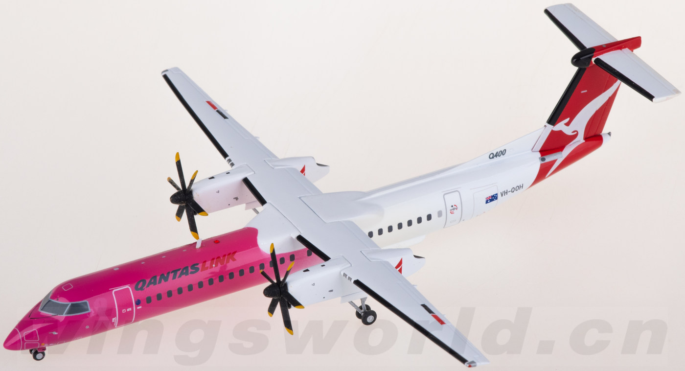 XX2206 Qantas 澳洲航空Bombardier Dash 8 Q400 VH-QOH JC Wings