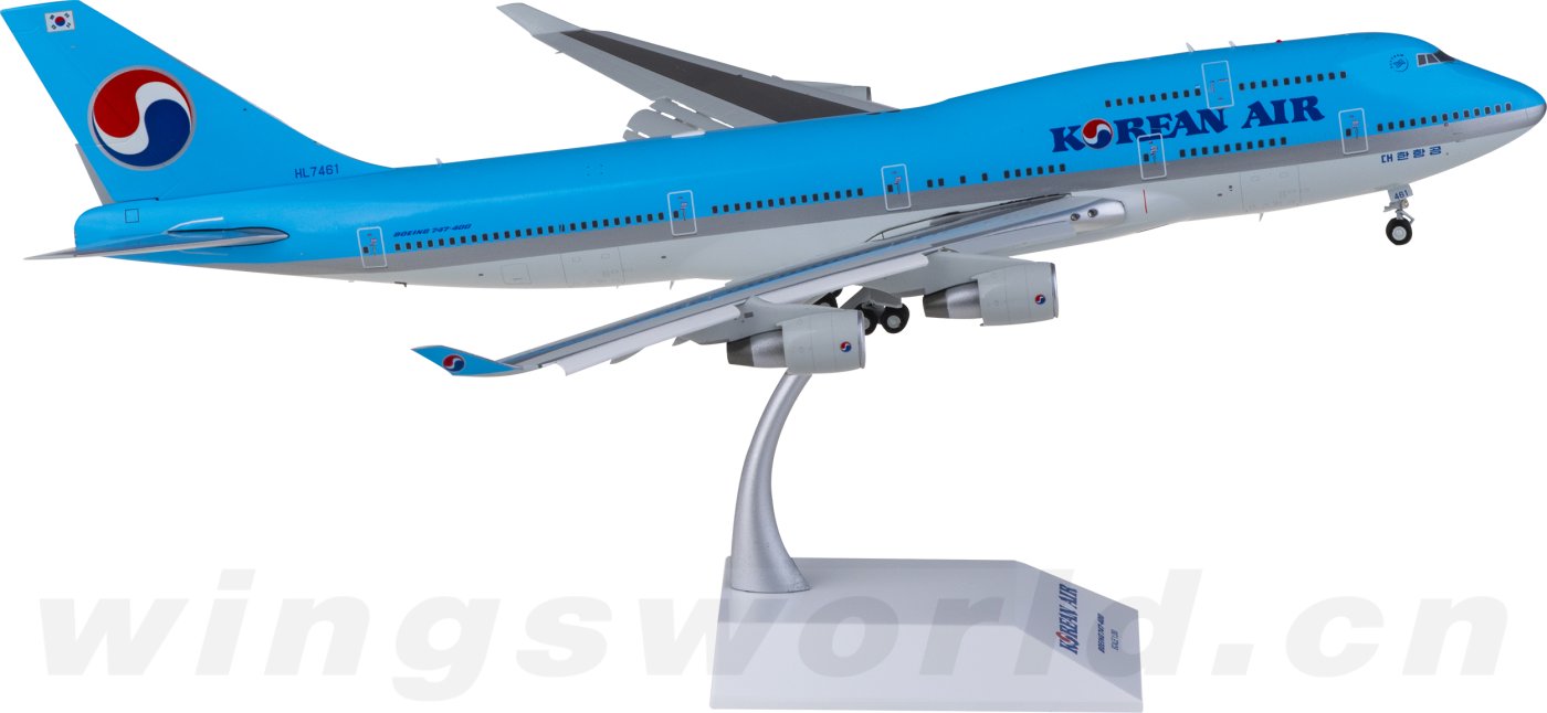 JC Wings 1:200 大韓航空 B747-400 HL7461 フラップ Fullscreen_capture_872024_1053