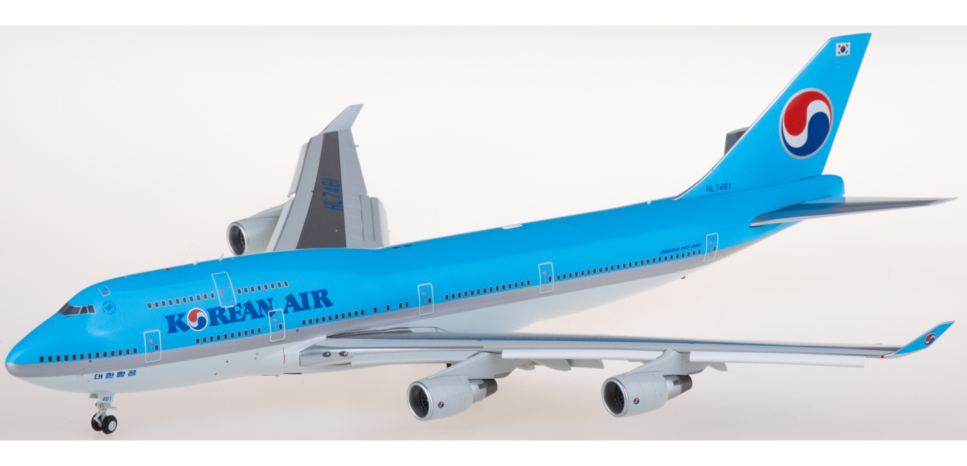 XX20187A Korean Air 大韩航空Boeing 747-400 HL7461 襟翼放下版