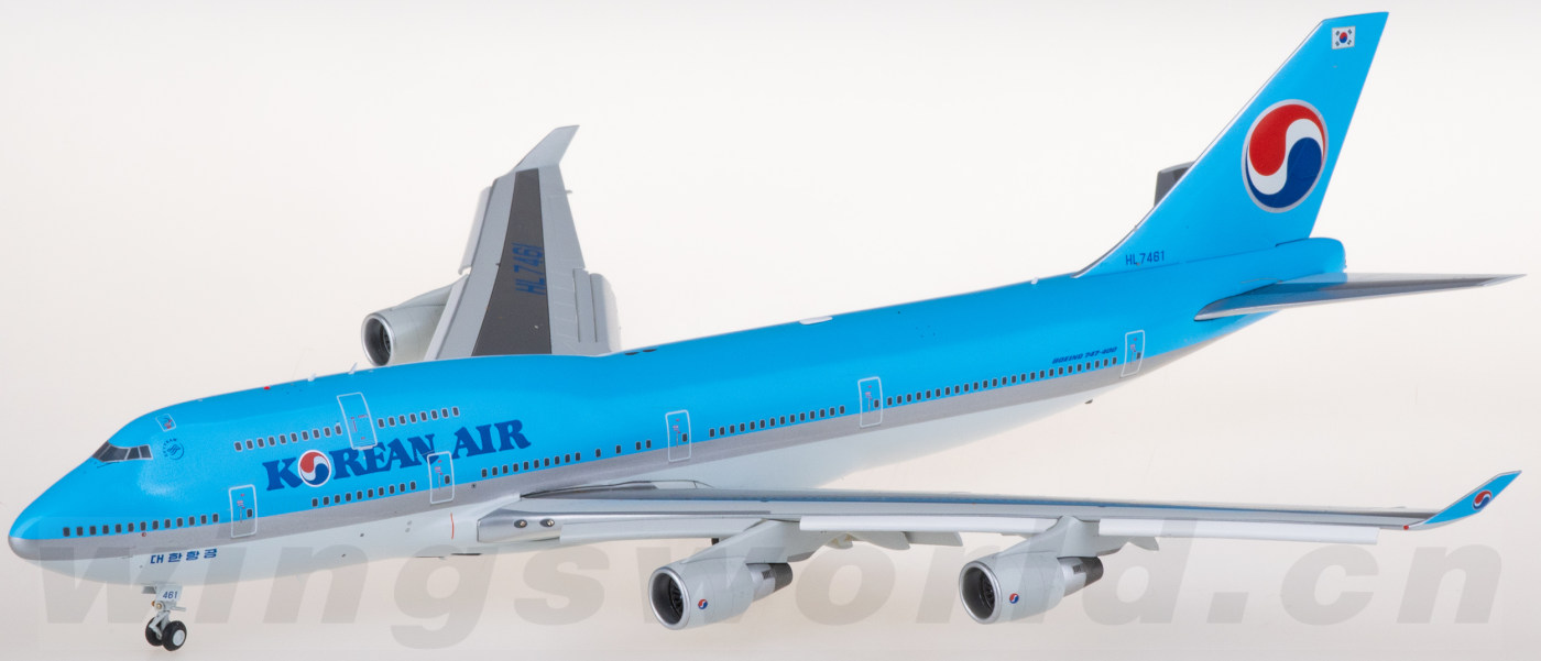 JC Wings 1:200 大韓航空 B747-400 HL7461 フラップ JC Wings 1:200 大韓航空 B747-400 HL7461 フラップ