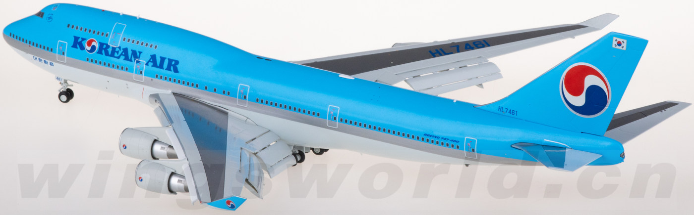 JC Wings 1:200 大韓航空 B747-400 HL7486 JC Wings 1:200 Korean Air Cargo Boeing B747-400(BCF) 