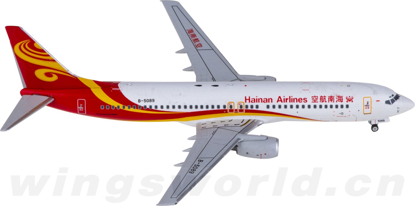 NGmodel 海南航空 737-800 B-5089 1/400（NG Model China Xinhua