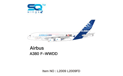 Airbus 空中客车 Airbus A380 F-WWDD 襟翼放下版