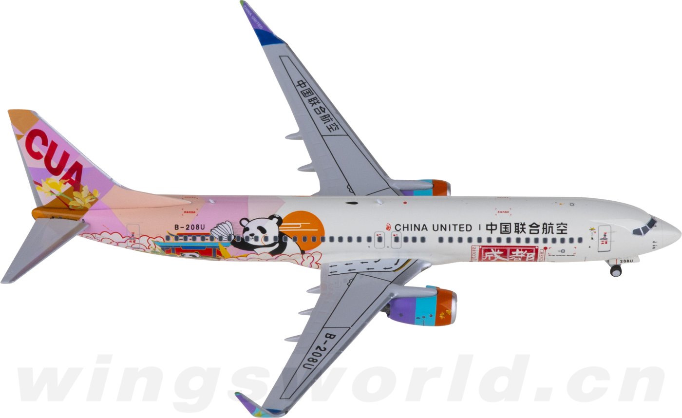 ngmodels1400ng58221chinaunitedairlines中国联合航空boeing737800