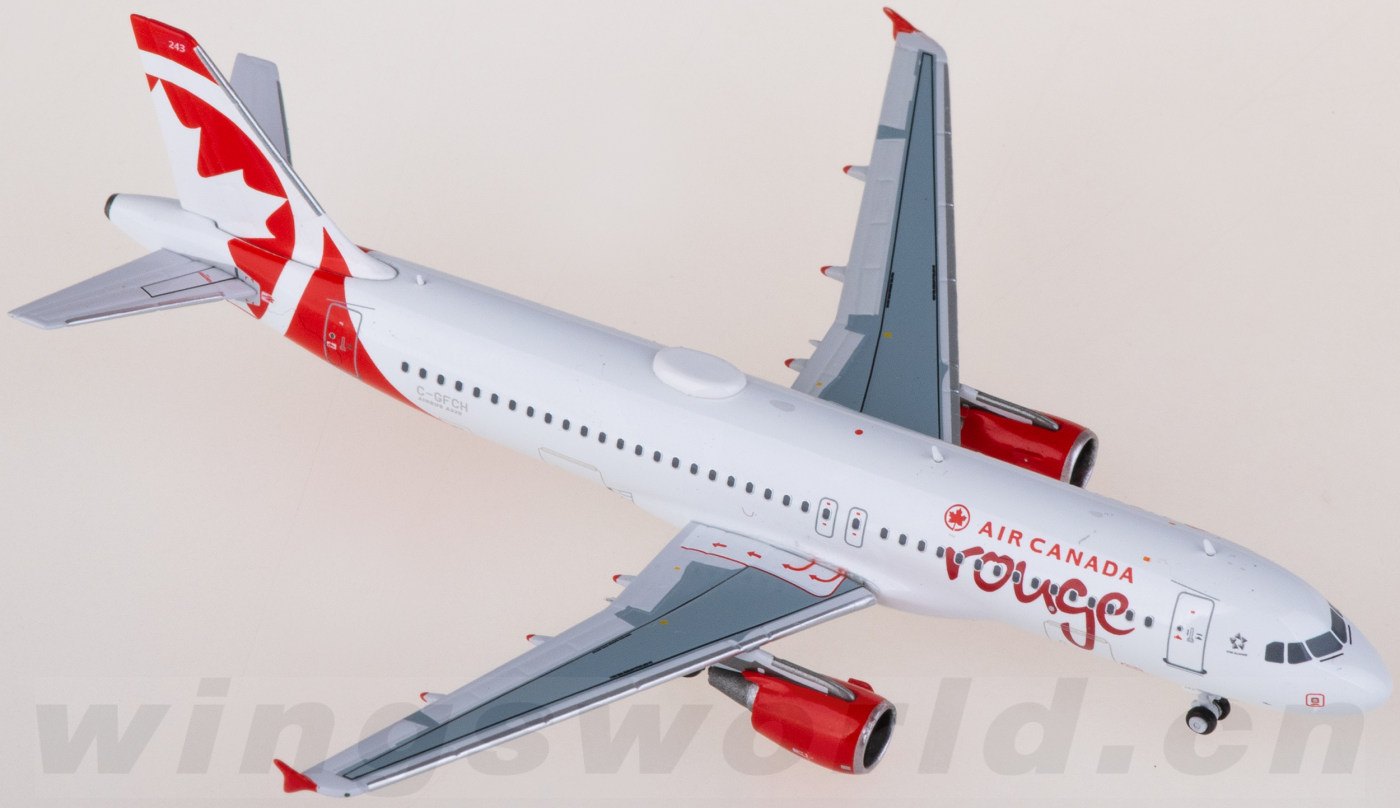 C0030 Air Canada 加拿大航空Airbus A320 C-GFCH C Model 1:400 -飞机