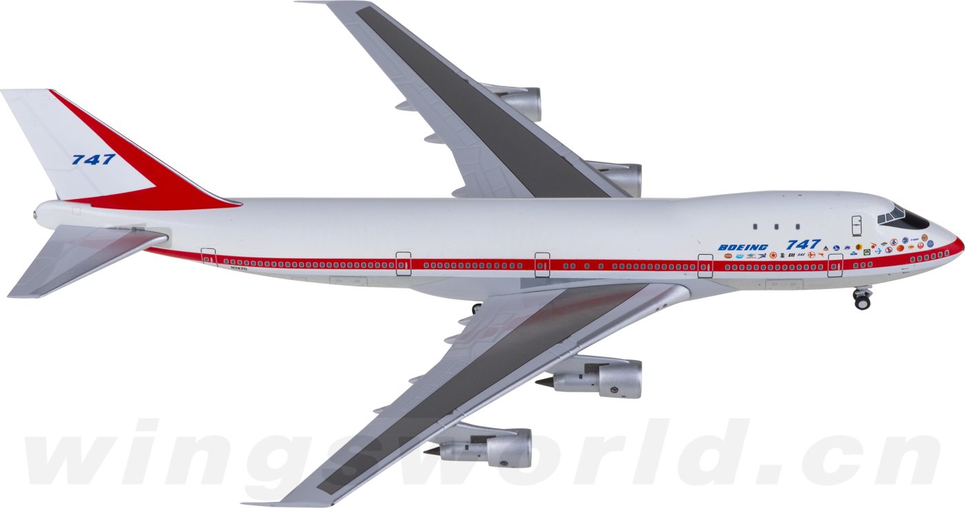 NGBOE001 Boeing 747-100 N7470 NGmodels 1:400 -飞机模型世界