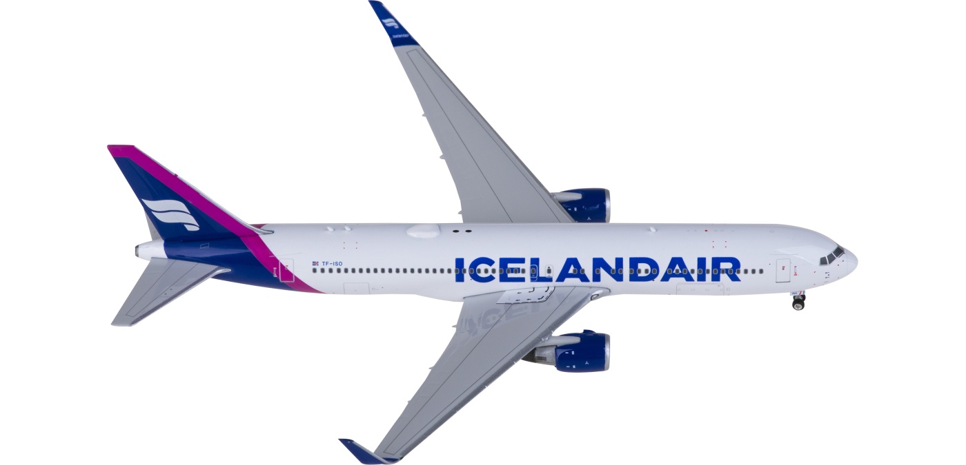 PH11911 Icelandair 冰岛航空Boeing 767-300ER TF-ISO Magenta Phoenix