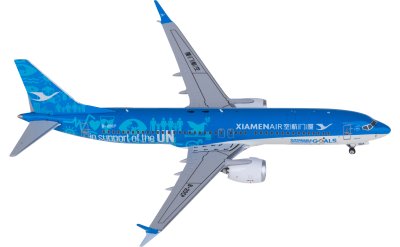 NGmodels 1:400 XiamenAir 厦门航空 Boeing 737 MAX 8 B-20CP