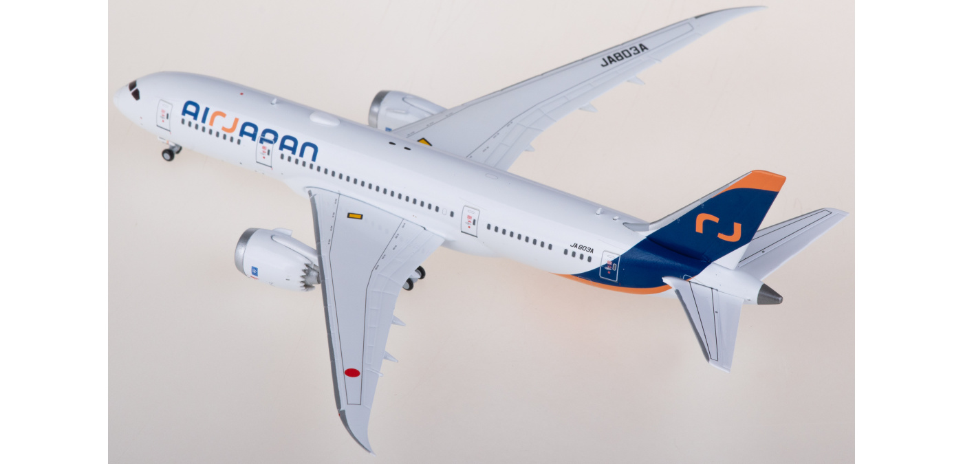最後です JC  1/400  AIR JAPAN B787-8 JA803A Air Japan Boeing 787-8 JA803A JC Wings SA4042 Scale 1:400