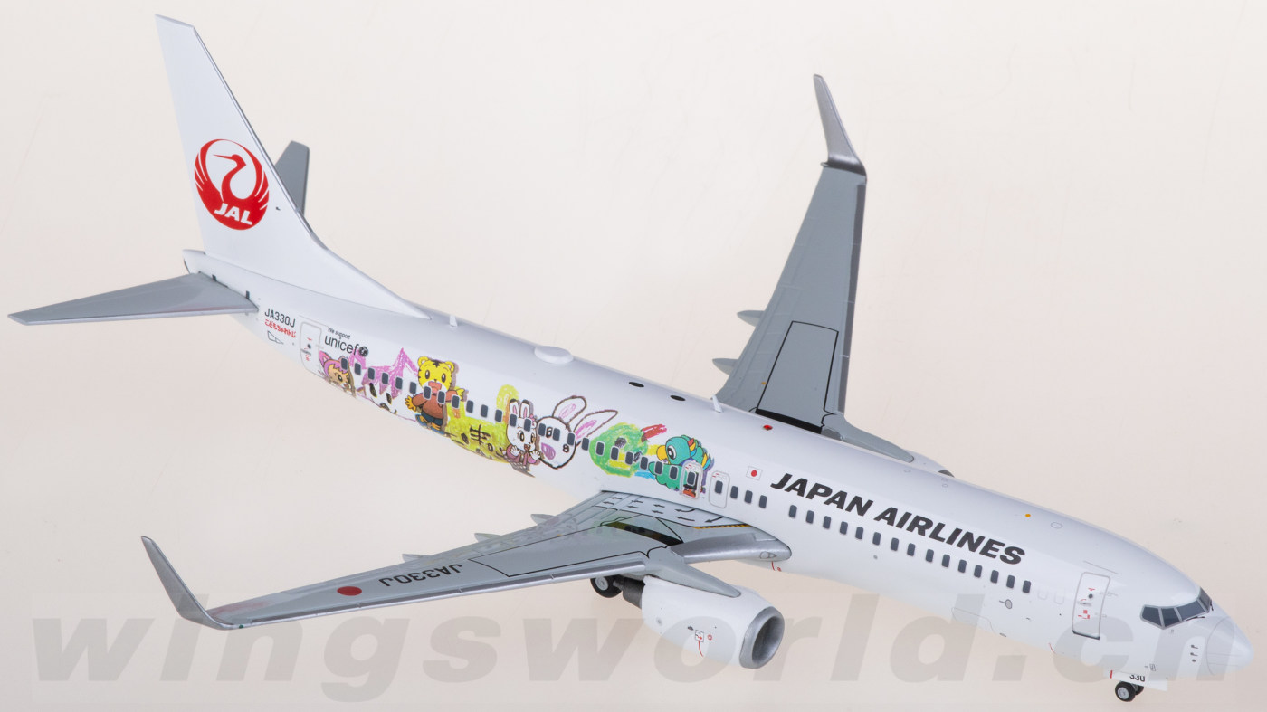 ScaleModelStore.com :: JC Wings 1:200 - SA2001A - Japan Airlines Boeing 737- 800