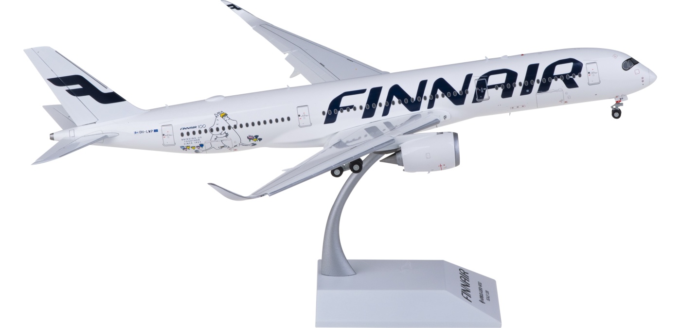 XX20379A Finnair 芬兰航空Airbus A350-900XWB OH-LWP 襟翼放下版JC