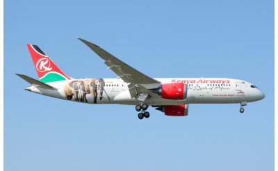 Phoenix 1:400 Kenya Airways 肯尼亚航空 Boeing 787-8 5Y-KZD