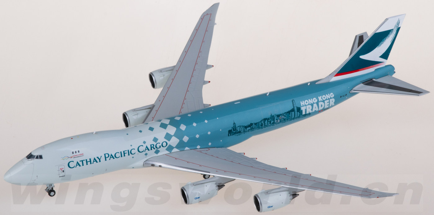 航空機・ヘリコプター SQ 1:200 Cathay Pacific B747-8F B-LJA SQ Wings L2074 Boeing 747-8F Cathay Pacific Cargo 