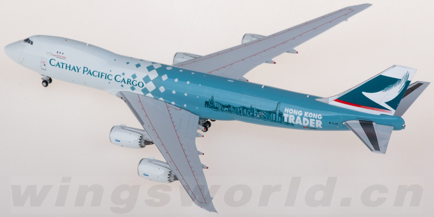 航空機・ヘリコプター SQ 1:200 Cathay Pacific B747-8F B-LJA SQ Wings 1:200 Cathay Pacific Cargo Boeing B747-8F Diecast