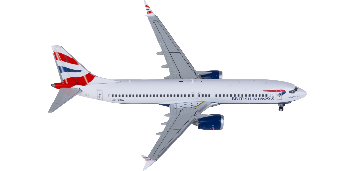 XX40209 British Airways 英国航空Boeing 737 MAX 8 ZS-ZCA JC