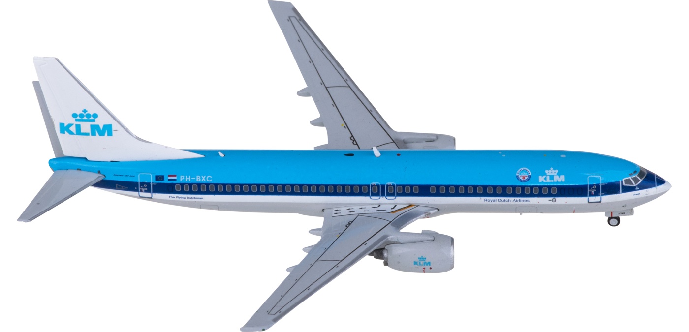 XX40002 KLM 荷兰皇家航空Boeing 737-800 PH-BXC JC Wings 1:400