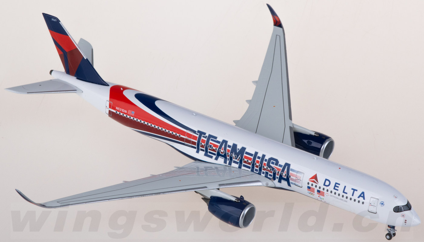 ngmodels1400ng39067deltaairlines达美航空airbusa350900n521dn