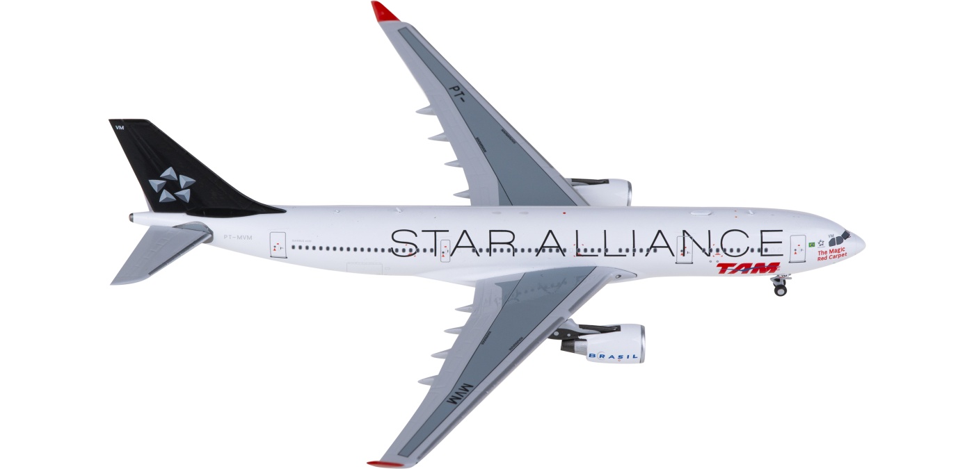 NG61087 TAM Airlines Airbus A330-200 PT-MVM NGmodels 1:400