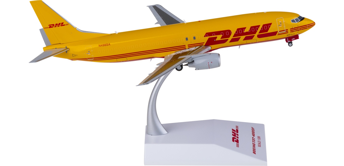 XX20385 DHL 敦豪Boeing 737-400SF N498SA 货机JC Wings 1:200