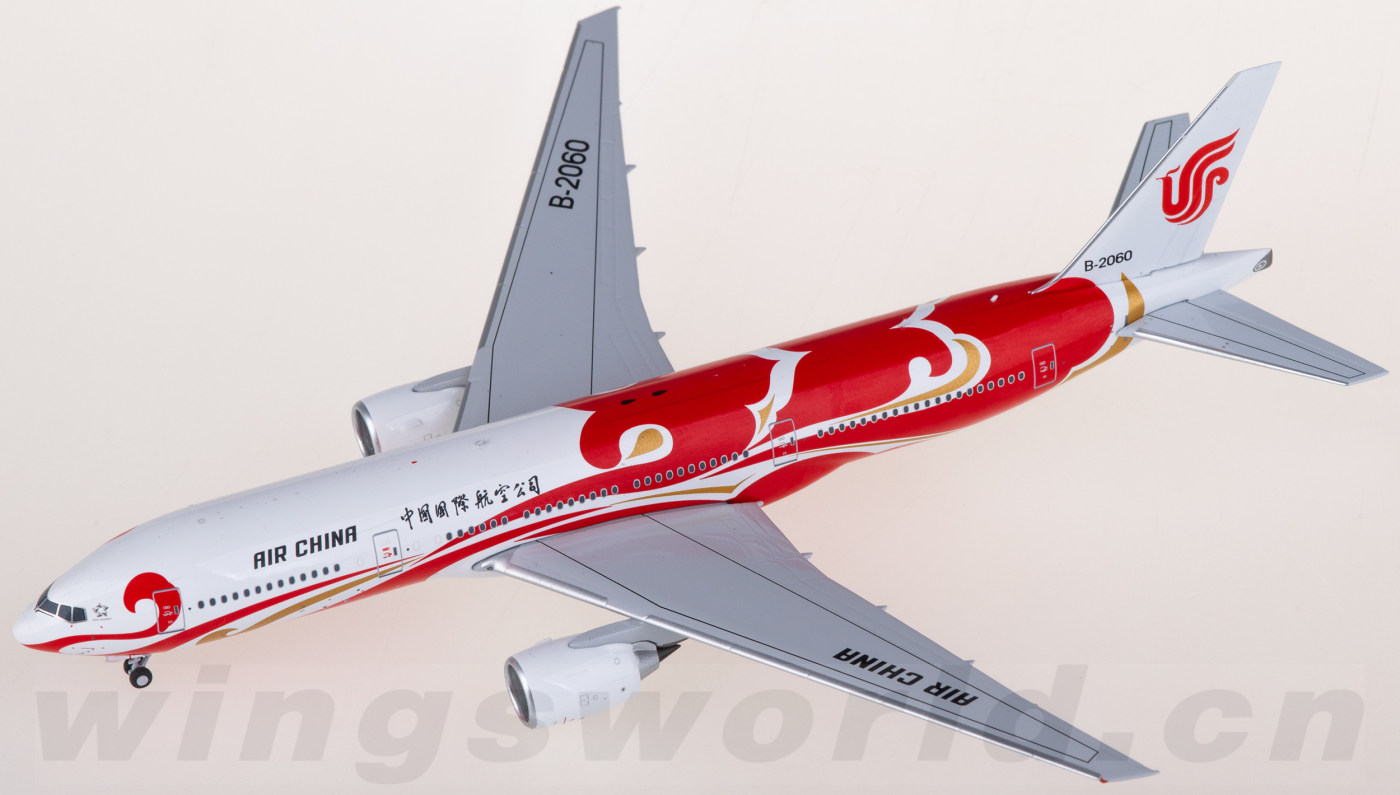 中国国际航空 boeing 777-200 b-2060 ngmodels 1:400-飞机模型世界