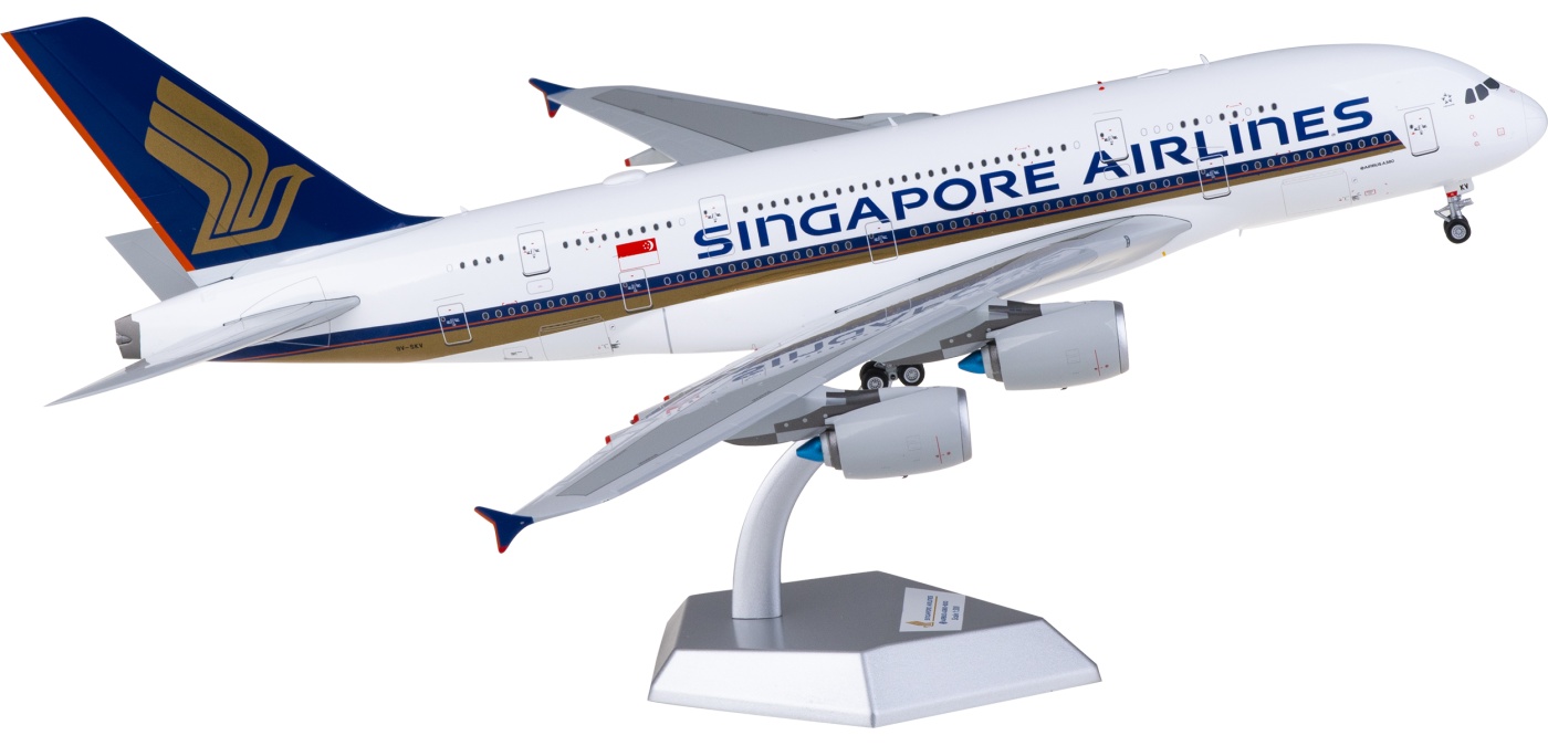 L2017 Singapore Airlines 新加坡航空Airbus A380 9V-SKV SQ