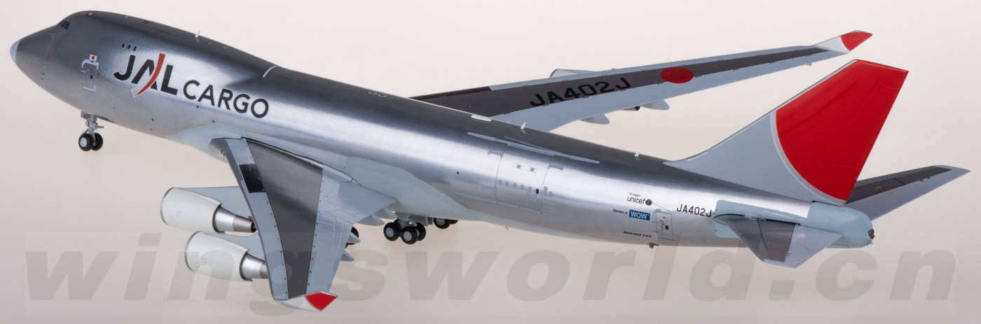 XX20083 Japan Airlines 日本航空Boeing 747-400F JA402J JC
