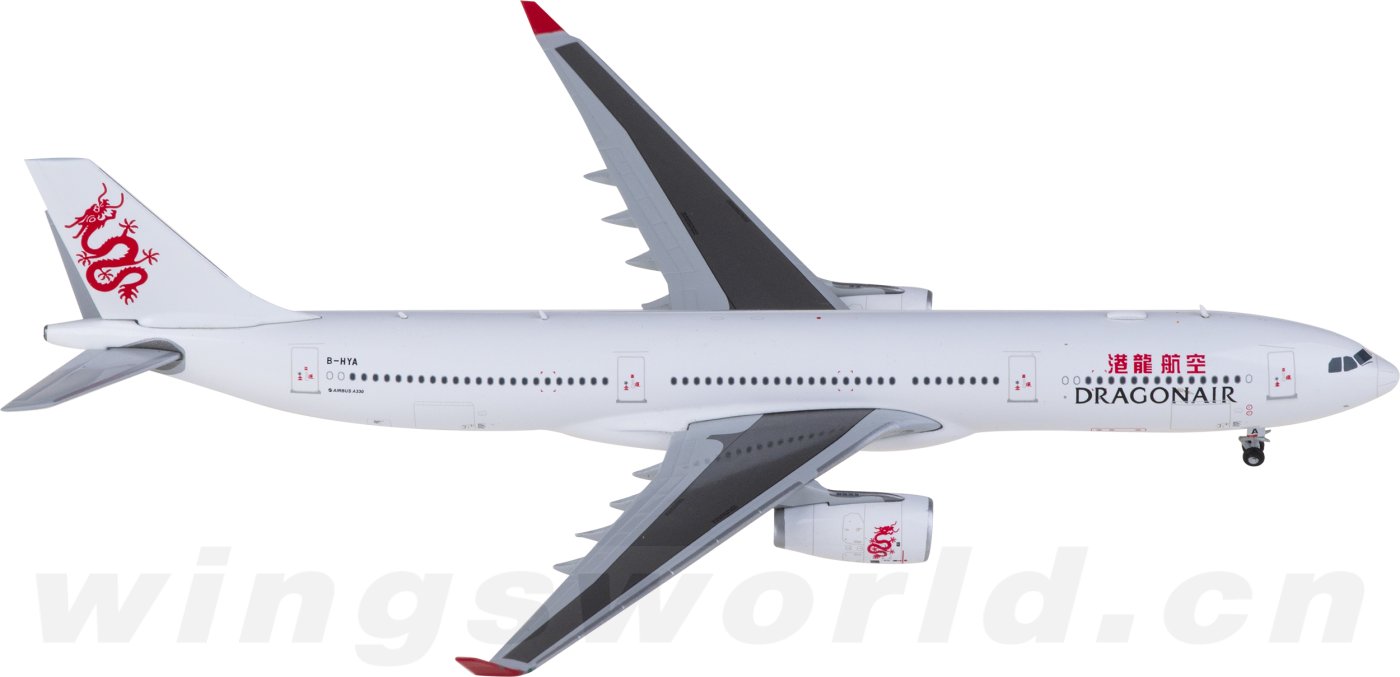 EW4333007 Dragonair 港龙航空Airbus A330-300 B-HYA JC Wings 1