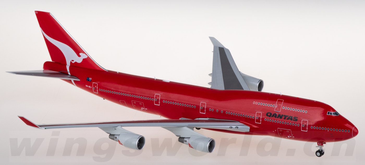 航空機・ヘリコプター JC Wings 1:200 QANTAS B747-400 VH-OEJ JC Wings 1:200 Qantas Airways Boeing B747-400(ER) 