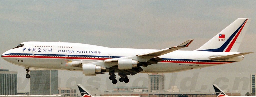 XX20533A China Airlines 中华航空Boeing 747-400 B-162 襟翼放下版JC