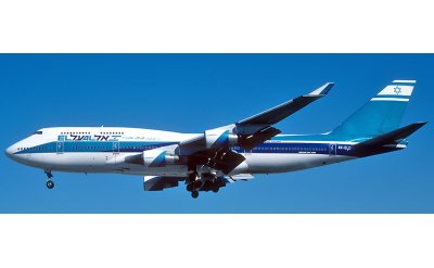 El Al 以色列航空 Boeing 747-400 4X-ELC