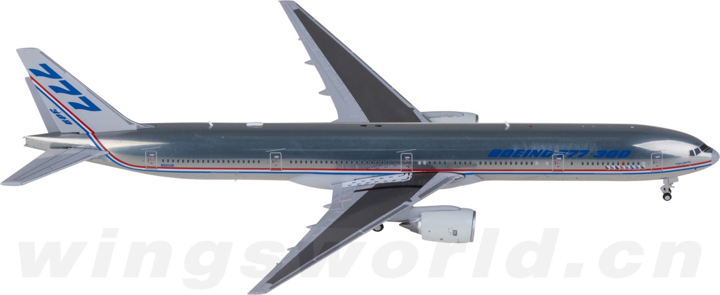 JC Wings 1:400 ボーイング B777-300ER N5014K JC Wings 777-300 ボーイングハウスカラー N5014K ポリッシュ