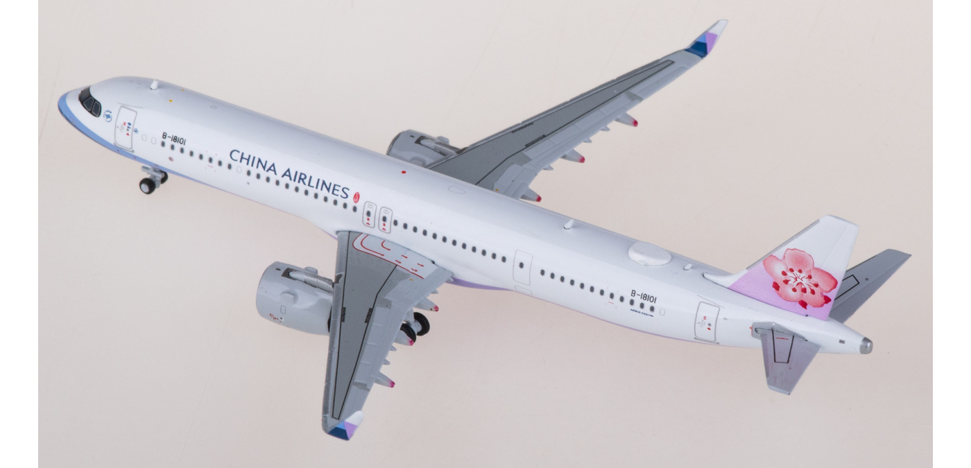JC Wings 中華航空 CAL 1:400 A321neo B-18101 JC Wings 1:400 China Airlines Airbus A321NEO Diecast