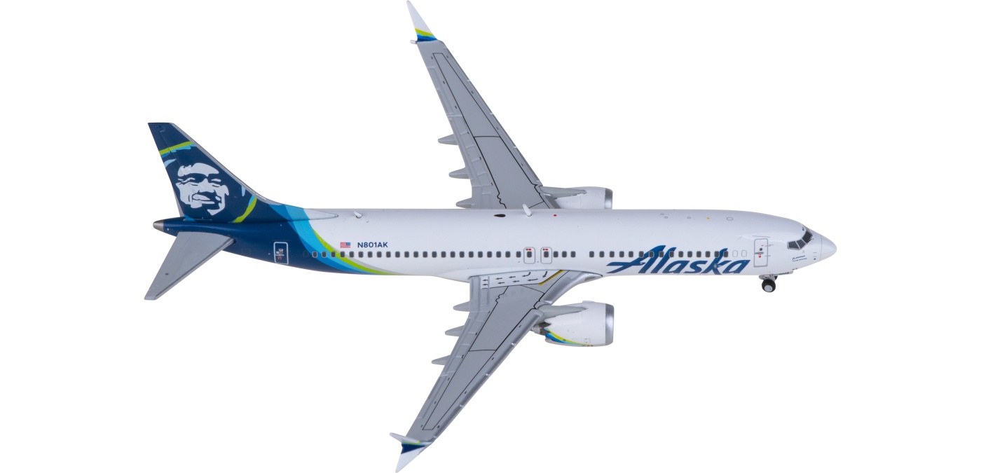 GJASA2273 Alaska Airlines 阿拉斯加航空Boeing 737 MAX 8