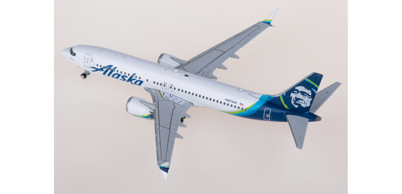 GJASA2273 Alaska Airlines 阿拉斯加航空Boeing 737 MAX 8