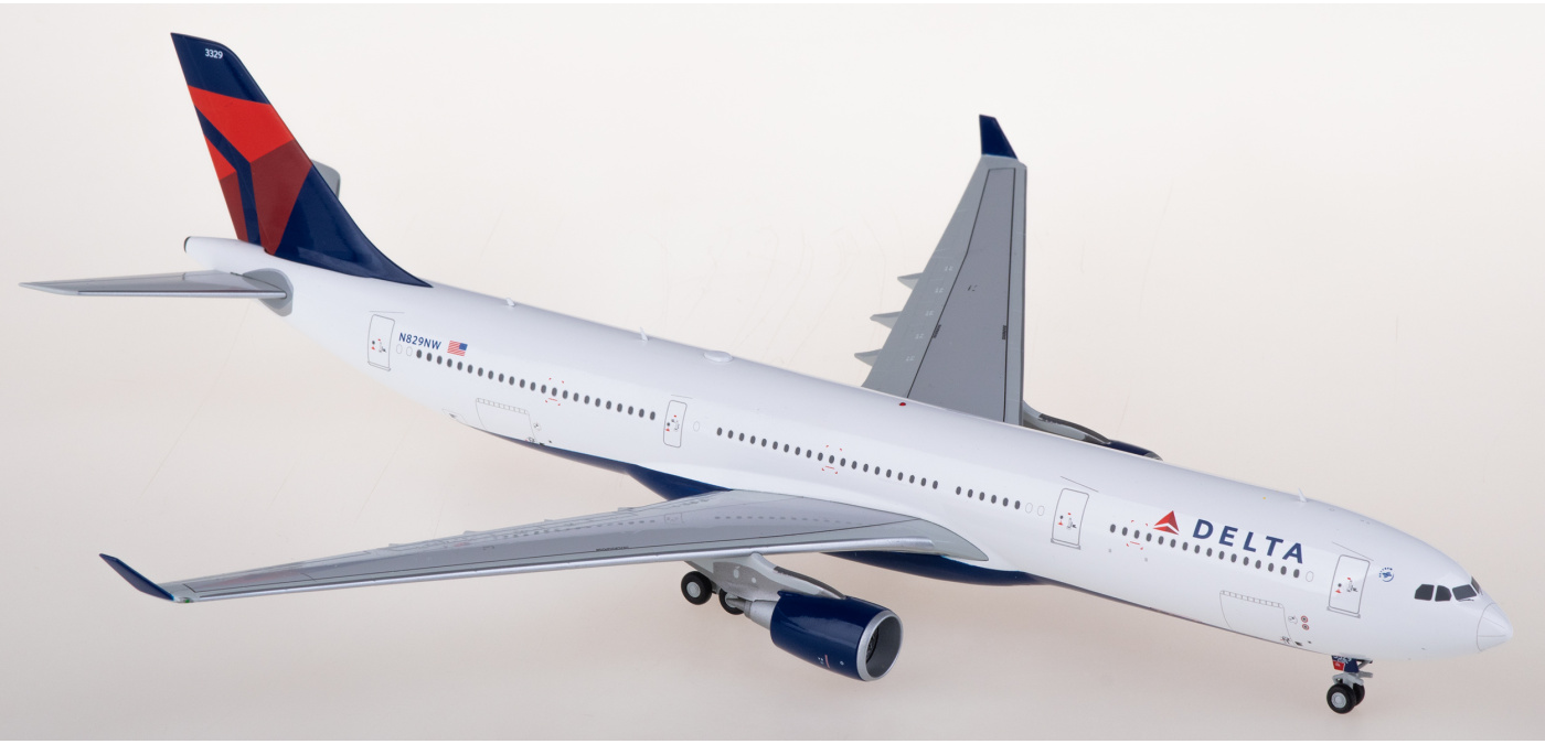 G2DAL1119 Delta Air Lines 达美航空Airbus A330-300 N829NW