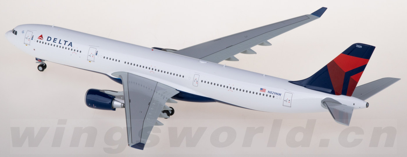 【未使用】Gemini Jets｜DELTA航空｜Airbus A330-900 GeminiJets Delta Airlines Airbus A330-900Neo Model Unboxing