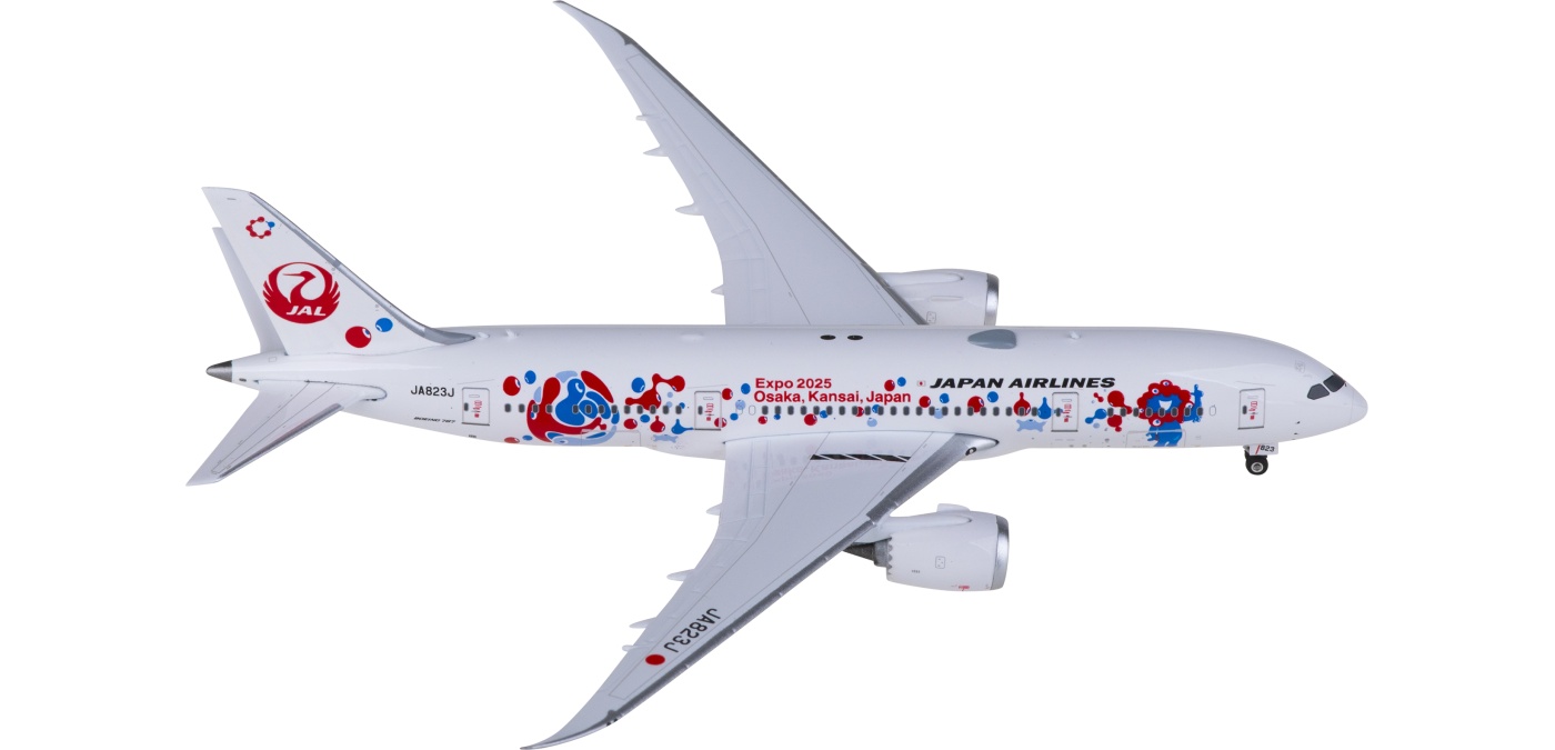 期間限定 Ph 1/400 JAL Boeing787-8 JA823Jです。