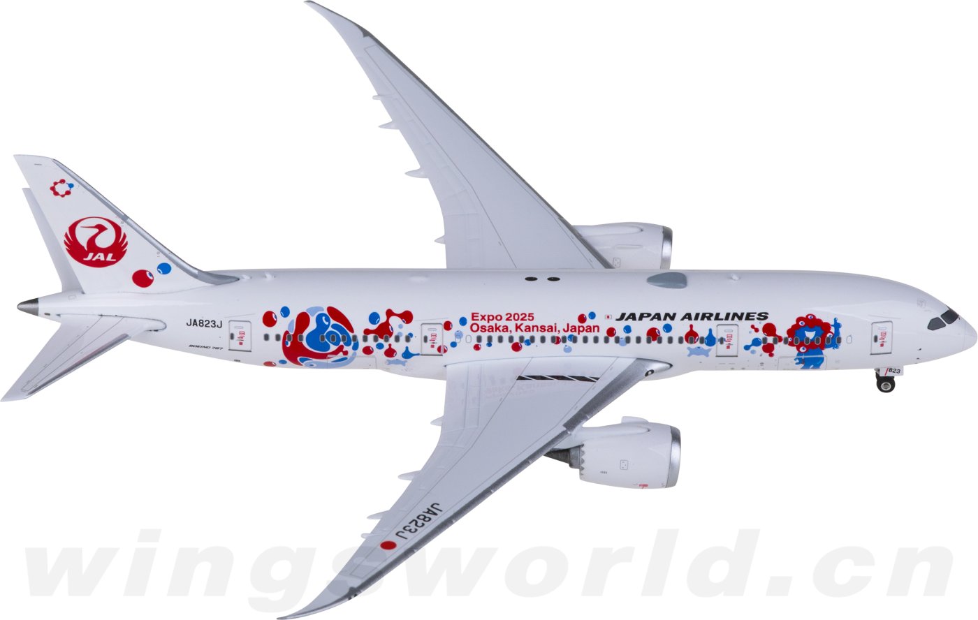 Phoenix JAL 日本航空 B787-8 JA834J 1/400 新品 JAL 日本航空 787-8 JA834J ph 1:400 - メルカリ