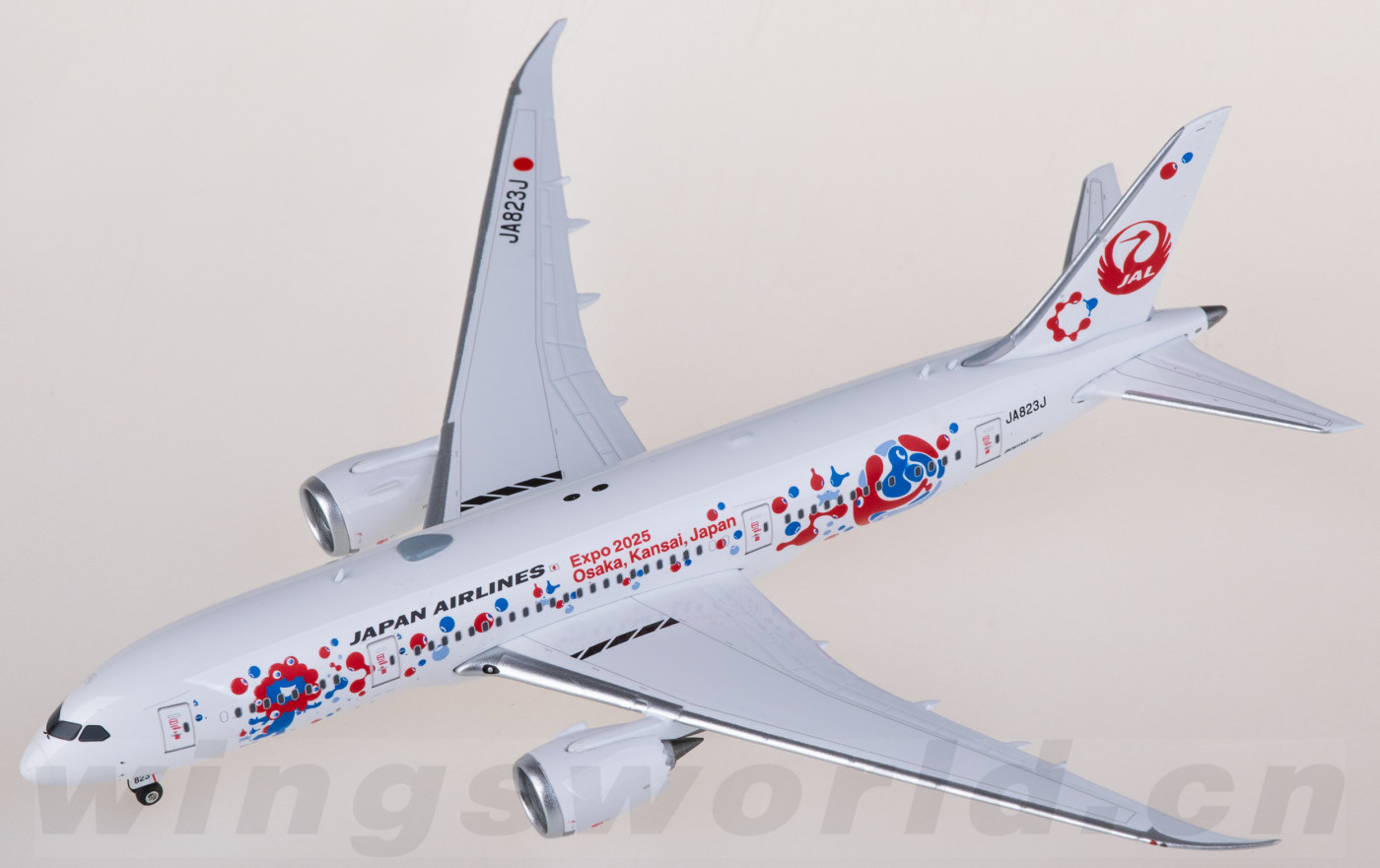 航空機・ヘリコプター Phoenix 1/400 JAL B787-8 JA823J EXPO2025 Phoenix 1/400 JAL B787-8 JA823J EXPO2025（Boeing 787）