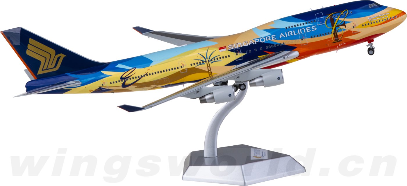SQ Wings 1:200 シンガポール航空 B747-400 9V-SPL SQ Wings 1:200 シンガポール航空 B747-400F 9V-SFI sq-wings-l2067