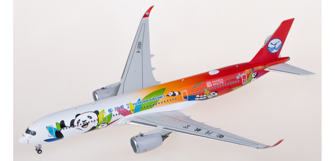 Aviation 1:200 中国四川航空 A350-900 B-304U Aviation 1:200 SICHUAN Airlines Airbus A350-900 Diecast