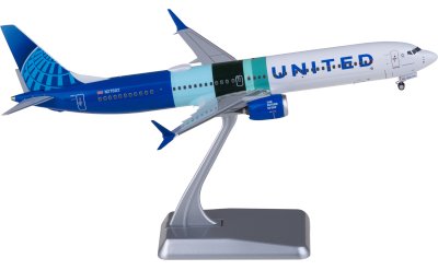 NGmodels 1:200 United Airlines 美国联合航空 Boeing 737 MAX 10 N27602