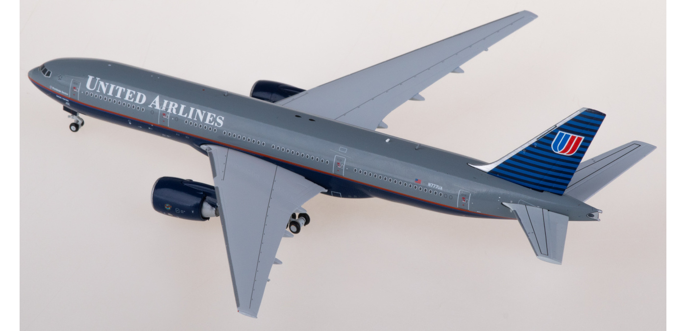 XX40206 United Airlines 美国联合航空Boeing 777-200 N777UA JC