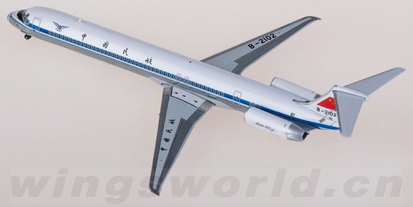 XX40112 CAAC 中国民航McDonnell Douglas MD-82 B-2102 JC Wings 1:400