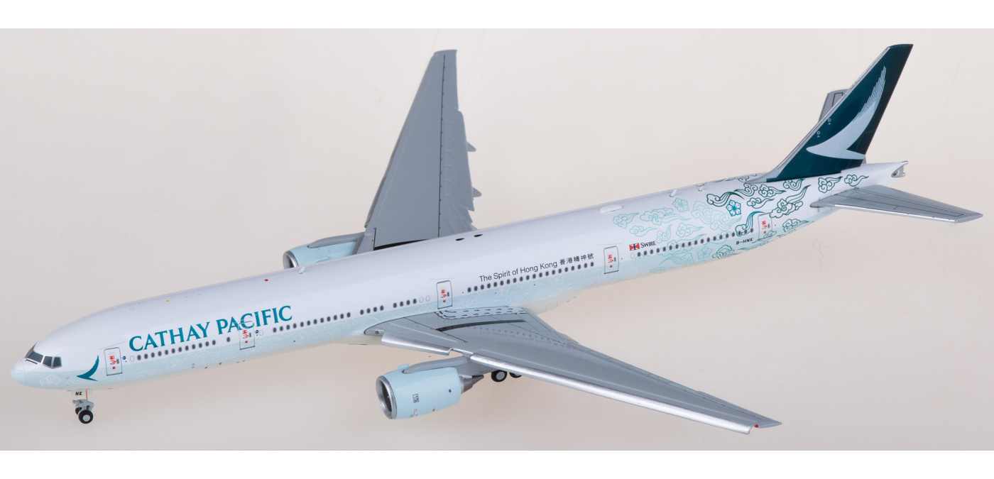 XX4129A Cathay Pacific 国泰航空Boeing 777-300 B-HNK 襟翼放下