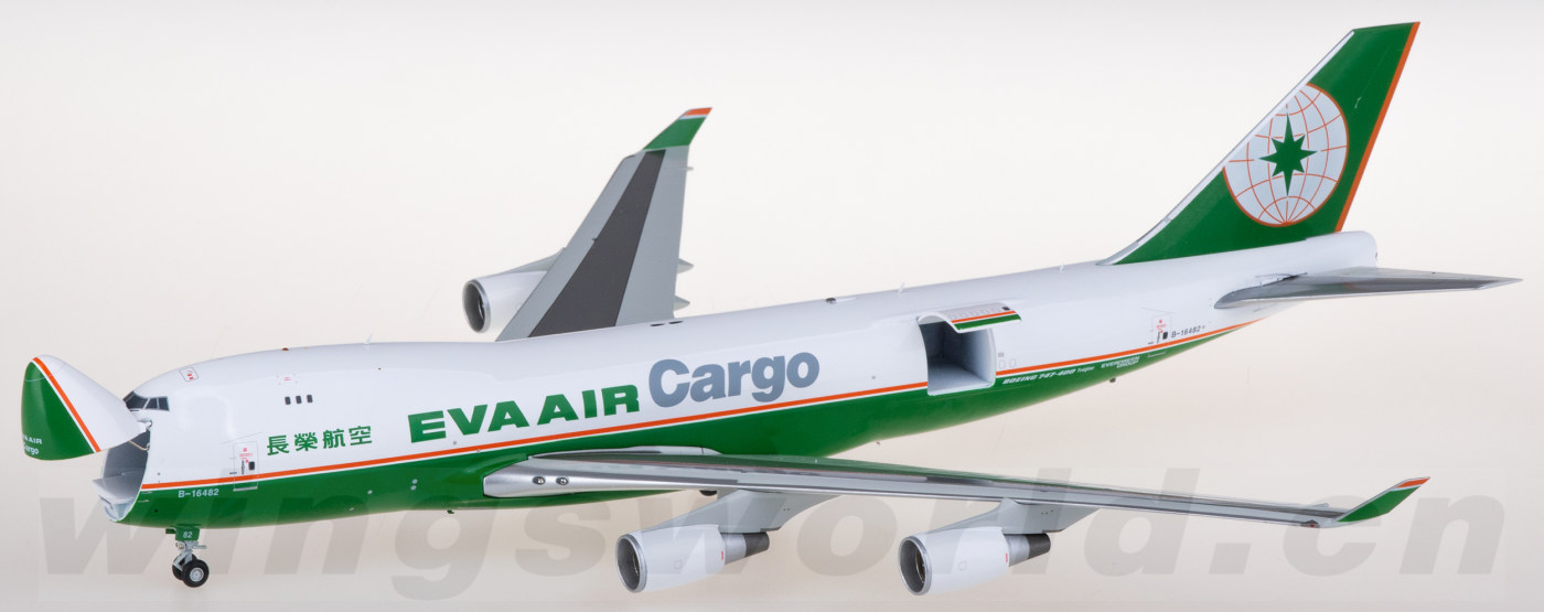XX20257C EVA Air 长荣航空Boeing 747-400F B-16482 JC Wings 1:200