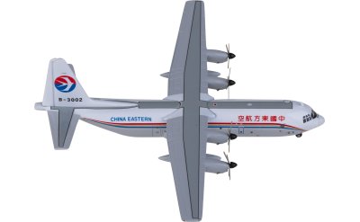 JC Wings 1:400 China Eastern 中国东方航空 Lockheed L-100-30 Hercules B-3002