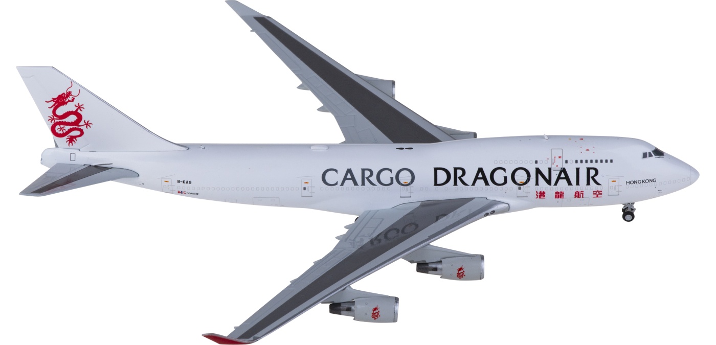 EW4744008 Dragonair 港龙航空Boeing 747-400BCF B-KAG JC Wings