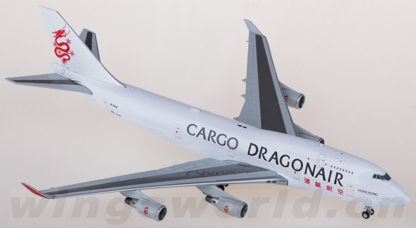 EW4744008 Dragonair 港龙航空Boeing 747-400BCF B-KAG JC Wings